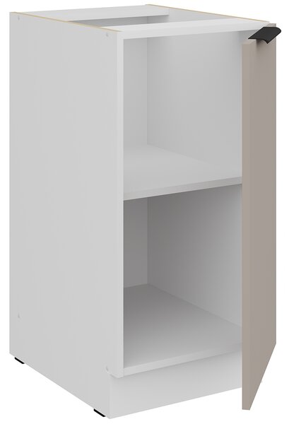 Kuchyňská linka ARIA lb | 270x230 cm | ANTI FINGERPRINT povrch | UNI dvířka | bílá/béžová