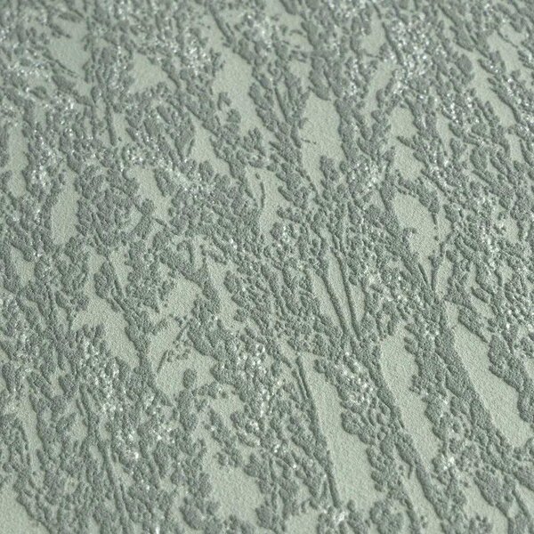 A.S. Création | Vliesová tapeta na zeď Hygge 3 79095-2 | 0,53 x 10,05 m | zelená, metalická