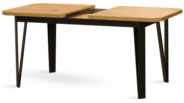 Stima Stůl SAM kovová podnož Rozměr: 160x90 + 40 cm, Odstín: Dub Wotan