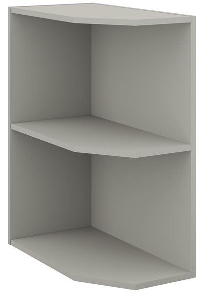 Kuchyňská linka BIANCA sb | 260x270 cm | UNI dvířka | světle šedá/bílá lesk