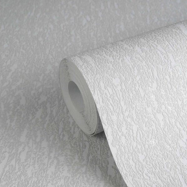 A.S. Création | Vliesová tapeta na zeď Hygge 3 79095-4 | 0,53 x 10,05 m | šedá, krémová, metalická