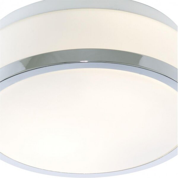 Searchlight 7039-23CC Koupelnové svítidlo BENT IP44 CHROM, opálové sklo