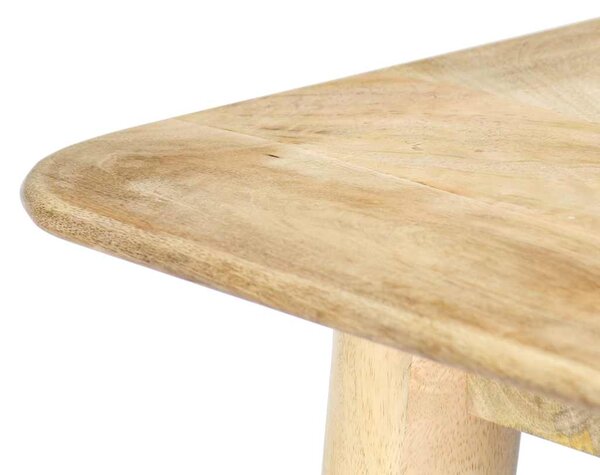 Jídelní stůl 180 x 90 x 76 cm masivní mangovníkové dřevo 282720