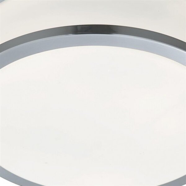 Searchlight 7039-23SS Koupelnové svítidlo BENT IP44 SATIN, opálové sklo
