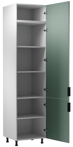 Kuchyňská linka SORENTO jv | 400 cm | bílá/zelená