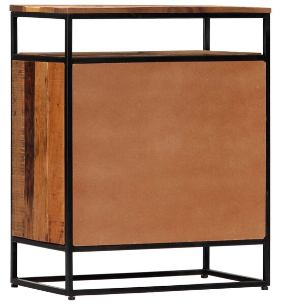 Odkládací skříňka 60x35x76 cm masivní recyklované dřevo a ocel 282727