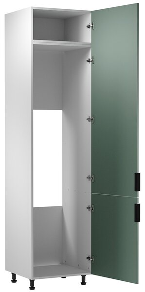 Kuchyňská linka SORENTO jv | 400 cm | bílá/zelená