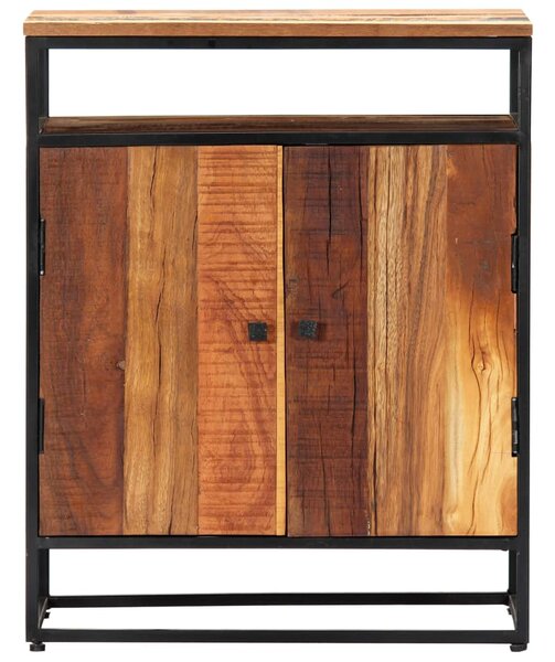 Odkládací skříňka 60x35x76 cm masivní recyklované dřevo a ocel 282727