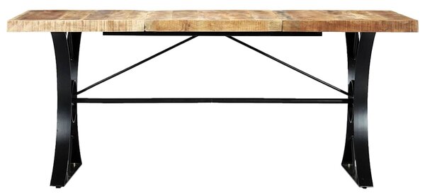 Jídelní stůl 180 x 90 x 76 cm masivní mangovníkové dřevo 282766