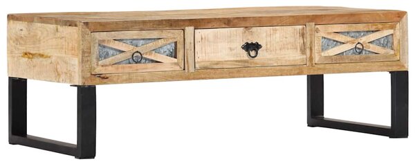 Konferenční stolek 110 x 50 x 38 cm masivní mangovníkové dřevo 282760