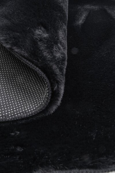 Koberec RABBIT black kruh
