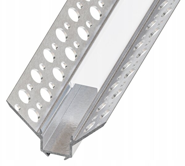 Hliníkový profil pro LED pásek 2 m, šířka 47 mm, výška 14,39 mm