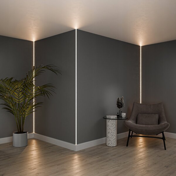 Hliníkový profil pro LED pásek 1 m, šířka 47 mm