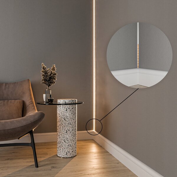 Hliníkový profil pro LED pásek 1 m, šířka 47 mm