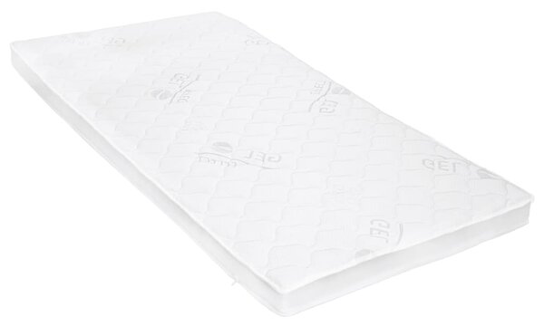 Vrchní matrace 80 x 200 cm gelová pěna 7 cm 282782
