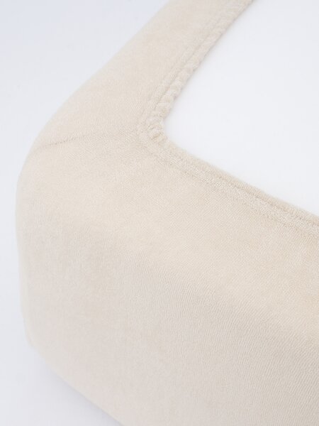 MK Lůžkoviny Froté prostěradlo do postýlky 60 × 120 cm - přírodní