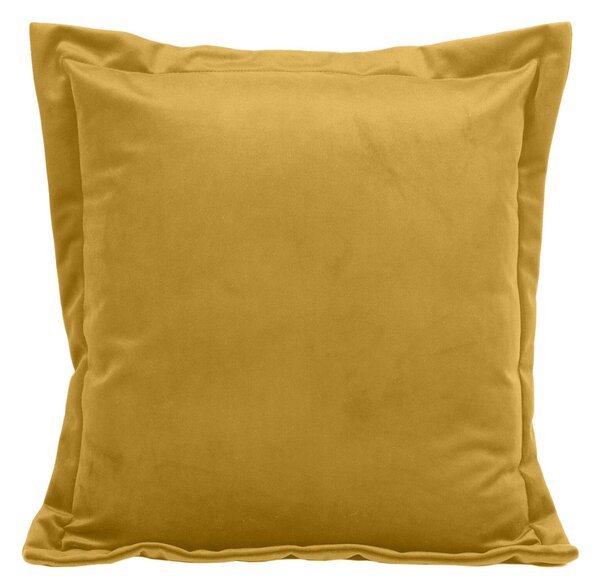 SADA DEKORAČNÍCH POVLAKŮ NA POLŠTÁŘ 2KS RIA 45X45 CM HOŘČICOVÁ