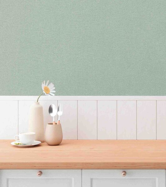A.S. Création | Vliesová tapeta na zeď Hygge 3 79097-2 | 0,53 x 10,05 m | zelená, krémová