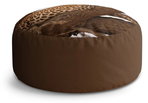 Sablio Taburet Circle Levhart 2: 38x48 cm