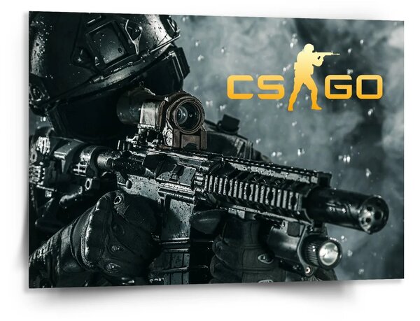 Sablio Obraz CS:GO Voják 1 - 150x110 cm
