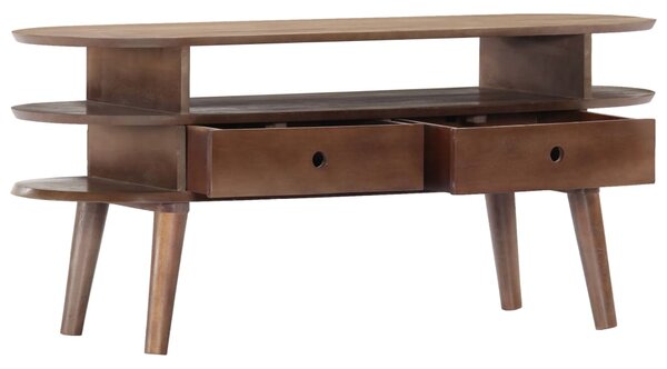 TV stolek 110 x 35 x 50 cm masivní akáciové dřevo 282874