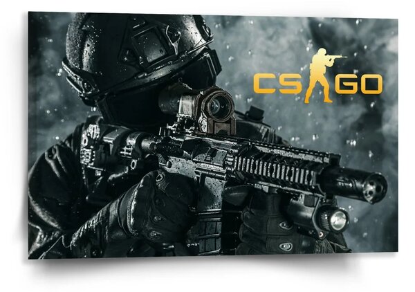 Sablio Obraz CS:GO Voják 1 - 120x80 cm