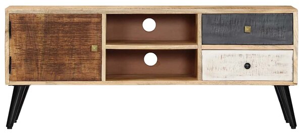 TV stolek 115 x 30 x 47 cm masivní mangovníkové dřevo 282878