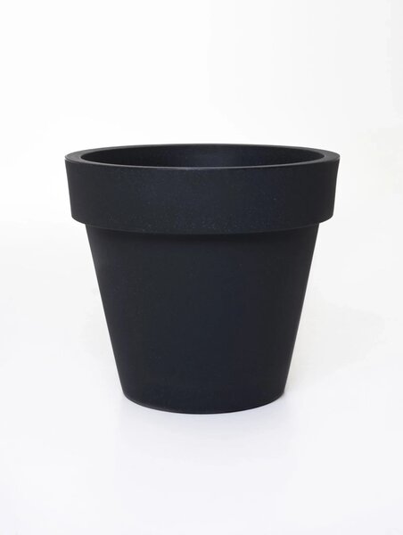 Květináč LEVANTA, plast, výška 63 cm, antracit