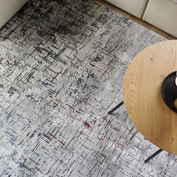 Makro Abra Moderní kusový koberec FEYRUZ AP22A Abstraktní krémový Rozměr: 240x330 cm
