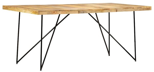 Jídelní stůl 180 x 90 x 76 cm masivní mangovníkové dřevo 282880