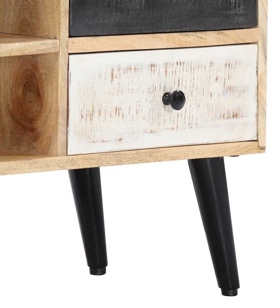 TV stolek 115 x 30 x 47 cm masivní mangovníkové dřevo 282878