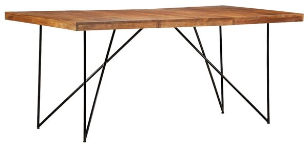 Jídelní stůl 180 x 90 x 76 cm masivní akáciové dřevo 282881