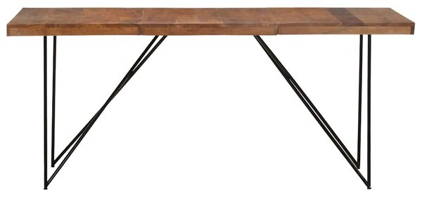 Jídelní stůl 180 x 90 x 76 cm masivní akáciové dřevo 282881
