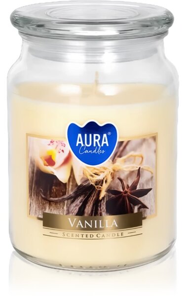 BISPOL Premium Line Vanilla vonná svíčka 500 ml