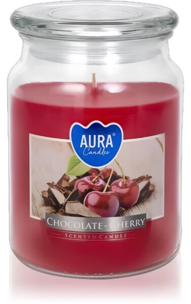 BISPOL Premium Line Chocolate - Cherry vonná svíčka 500 ml