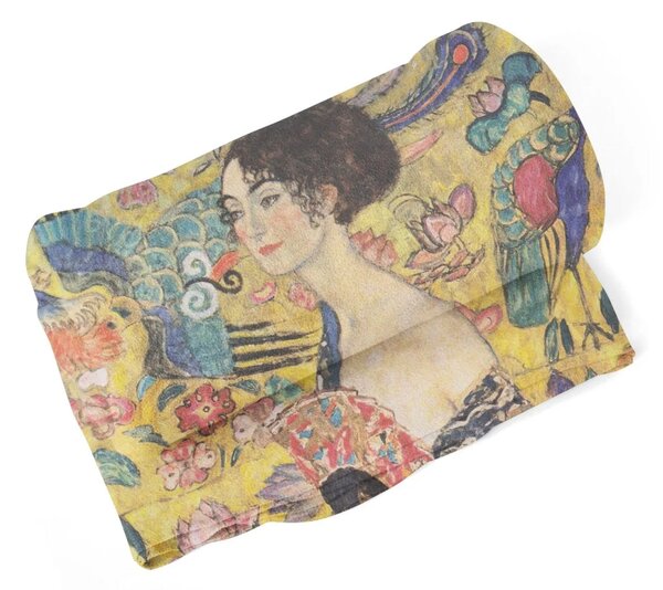 Sablio Deka Dáma s vějířem - Gustav Klimt - 150x120 cm