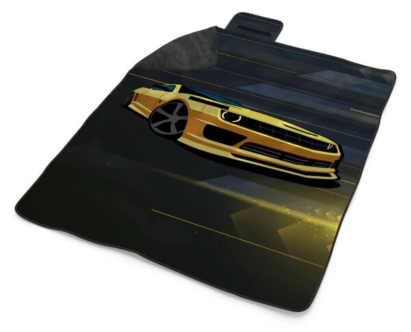 Sablio Plážová deka Chevrolet Camaro Pruhy: 200x140 cm