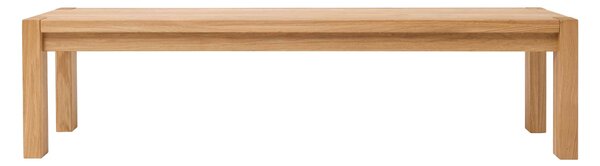 Dubová olejovaná a voskovaná masivní lavice Kobi - 1600x350mm