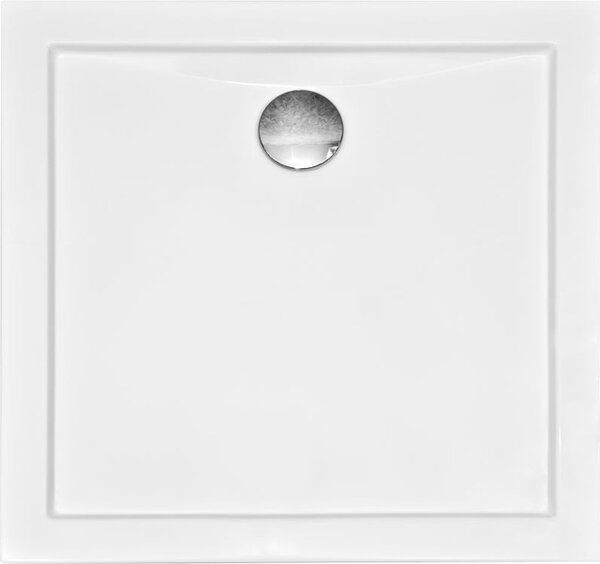BESCO Čtvercová sprchová vanička AQUARIUS, Provedení - Univerzální, Šíře - 80 cm, Hloubka - 80 cm (OLBVANACAQU80)