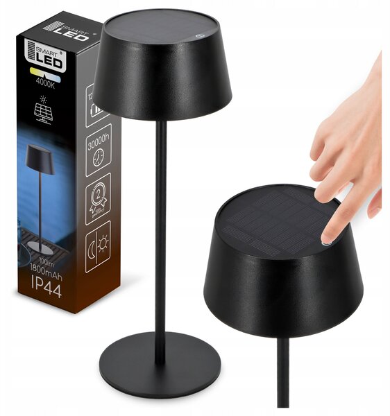 LED stolní lampa, s dotykovým ovládáním, 3 W, 150 lm, neutrální bílá, IP44