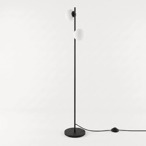 Černá stojací lampa G9