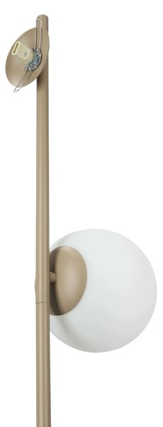 Béžová stojací lampa G9