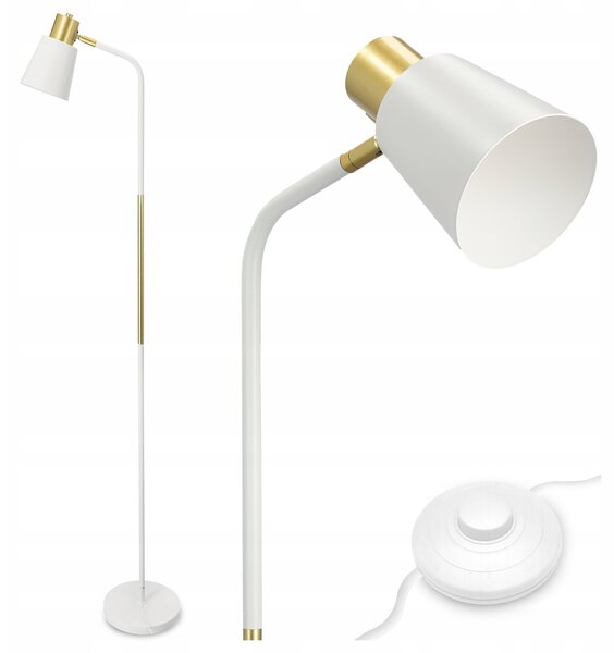 Stojací lampa E27, nastavitelná, 1× E27