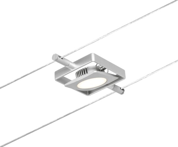 Paulmann 94420 - SADA 5xLED/4,5W Kompletní lankový systém MAC 230V matný chrom