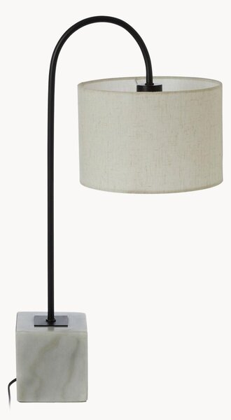 Stolní lampa ze lnu Murdoch