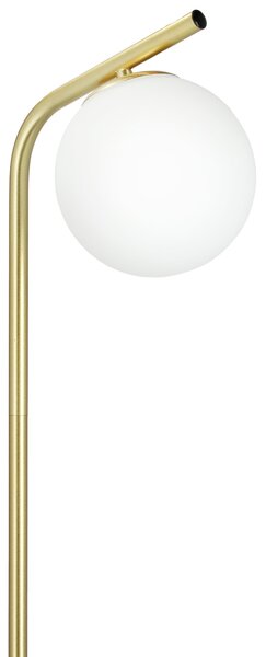 Zlatá stojací lampa G9, Ø 15 cm