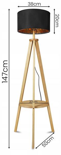 Stojací lampa E27