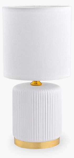 Zuma Line stolní lampa 1x40 W bílá HS8720-WH