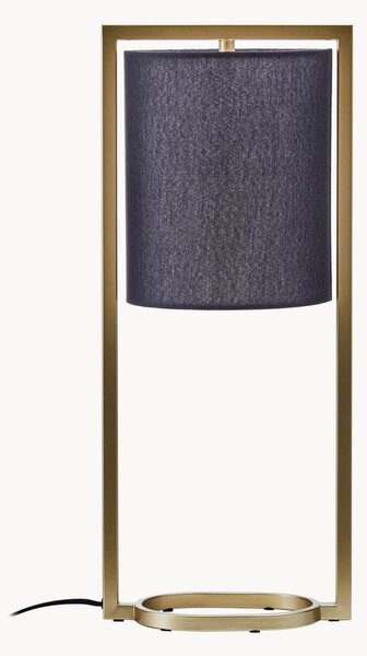 Stolní lampa ze lnu Lara