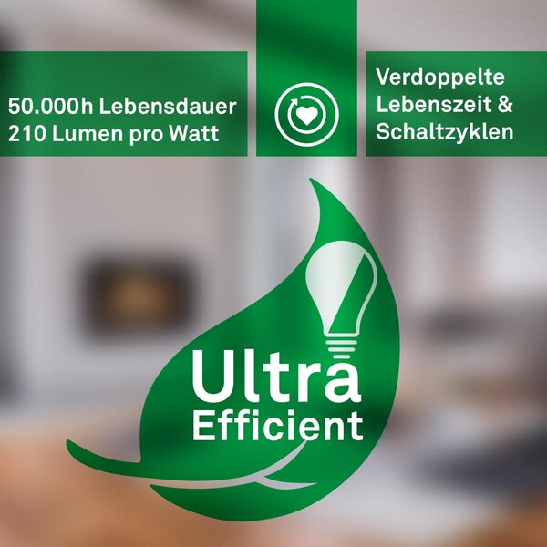 BRILO 7989036 3ks sada LED vestavné bodové svítidlo EEK A 90mm, nastavitelné, ploché, 2W, 4000K, bílé - BRILO